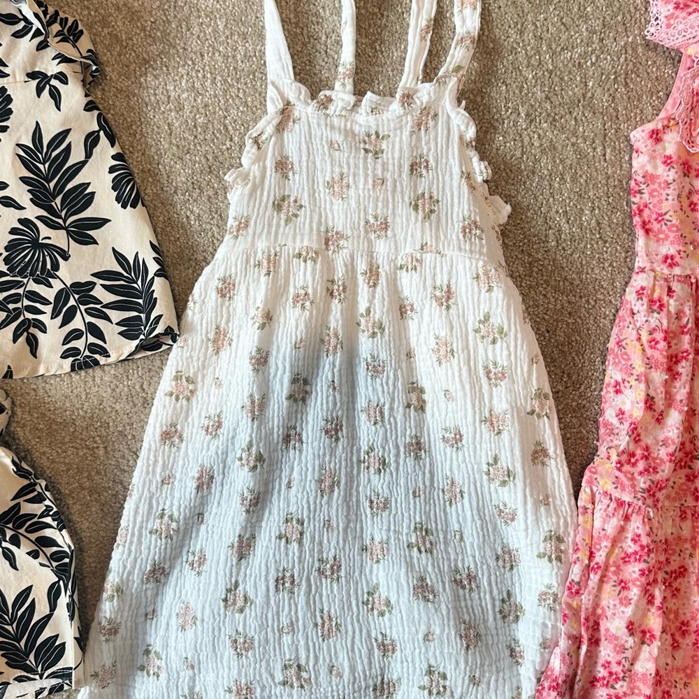 Zara/ H&M/ Cat & Jack Kids Matching Sets/Dresses- White, Multicolor - Picture 13 of 13
